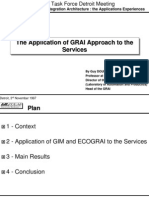 The Application of GRAI Approach To The Services