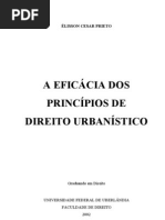 Monografia - A Eficácia dos Princípios de Direito Urbanístico