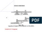 Position of Grade Beam