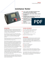 Insulation Resistance Tester