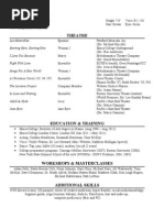 Theatre Resume Emily Putnam 12 17 13