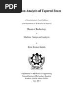Download Vibration Analysis of Tapered Beam by Warren Smith QC Quantum Cryptanalyst SN192184562 doc pdf