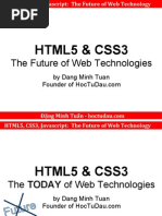 HTML5 CSS3 Javascript The Future of Web Technology