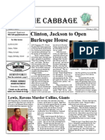 The Cabbage: Clinton, Jackson To Open Burlesque House
