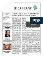 The Cabbage: Mir Crashes Into White House