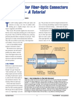 Tutorial of Optical Gels for Fiber-Optic Connectors and Splices