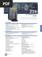 239 Motor Protection Relay