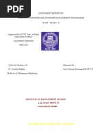 Download Planning CRM programme by vineet sarawagi SN19221809 doc pdf