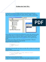 Ecriture Du Code Vba