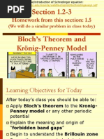 Download Blochs Theorem and Krnig-Penney Model by Chang Jae Lee SN192222024 doc pdf