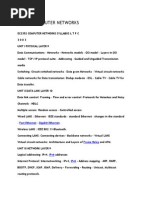 Ec2352 Computer Networks Syl