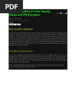 Nderstanding MPLS IP VPNs