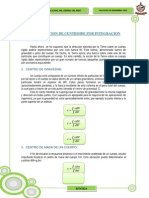 Determinacion de Centroide Por Integracion