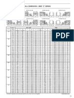 Overall Dimension - BDB "C" Series: CW 90 CW 270 CW 360 CW 360