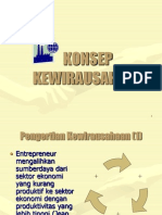 Konsep Kewirausahaan