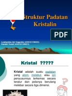 Kimia - Struktur Padatan Kristalin