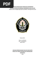 Download Laporan Praktikum TI Aplikasi ArcGIS Peta Kabupaten Kulon Progo by Izzah Khusna SN192258653 doc pdf