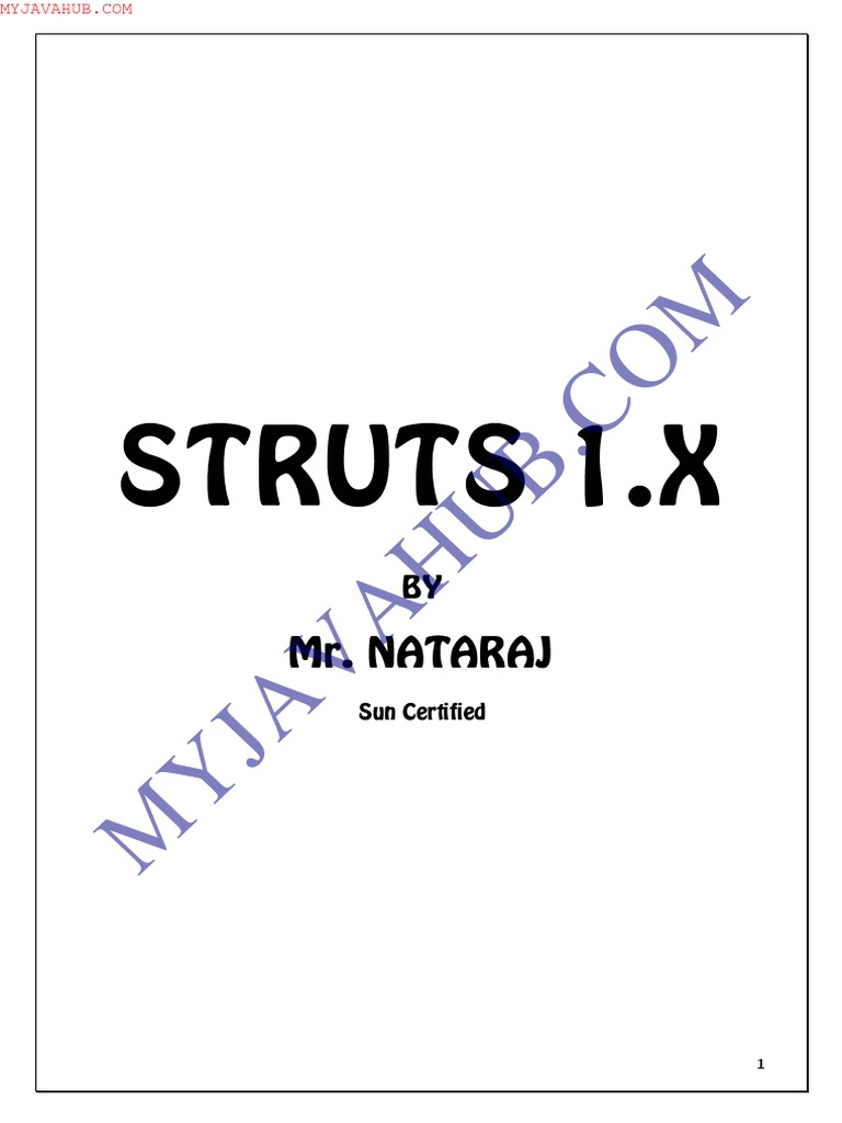 Struts+Notes+ (1) Unlocked | PDF | Java Server Pages | Web Application