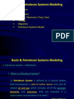 Basin Petroleum Systems Modeling
