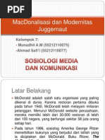 Download MacDonalisasi Dan Modernitas Juggernaut by Ahmad Safii SN192262542 doc pdf