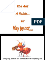 The Ant Fable