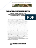 33 What Is Sustainability