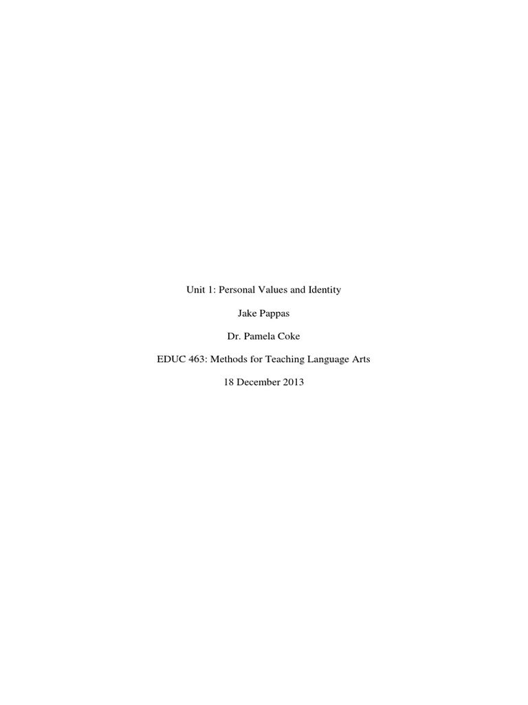 Lesson Plans Full | PDF | Identity (Social Science) | Lesson Plan