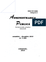 Revista Administrarea Public Octombrie-Decembrie 2010 Nr. 4 68