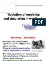 Evolution of modeling and simulation in welding