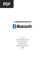 Bluetooth Final