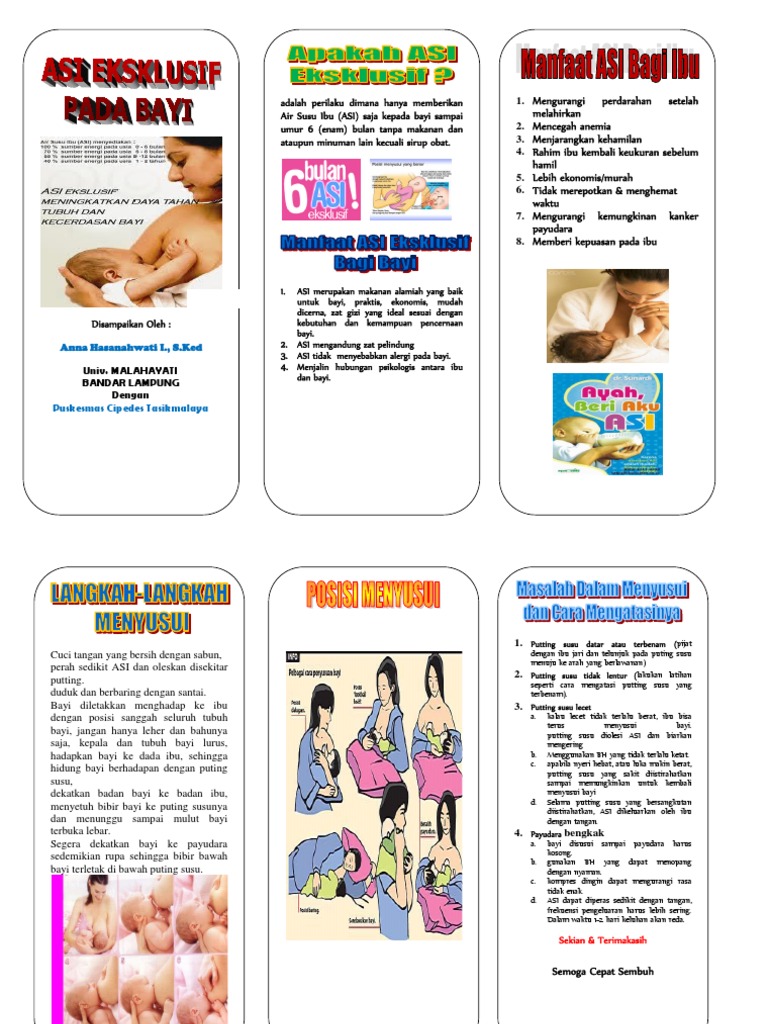 Leaflet Asi Eksklusif