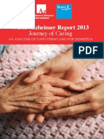 World Alzheimer Dementia Report 2013