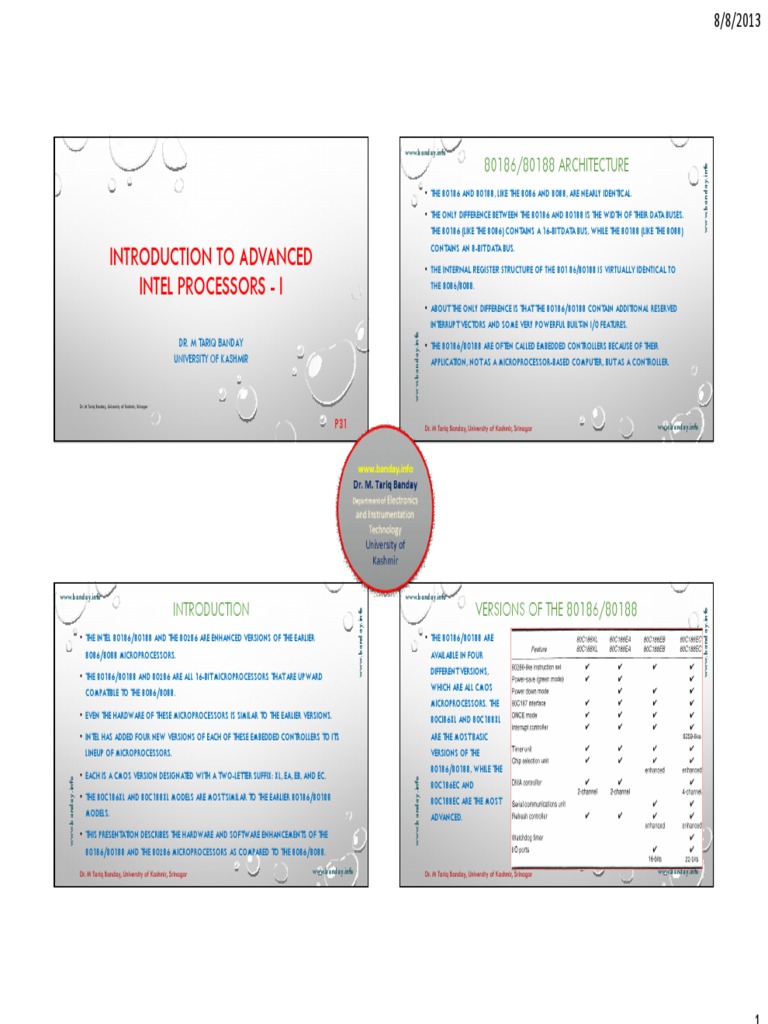 Intel Processor Suffix Overview | PDF | Input/Output | Microprocessor