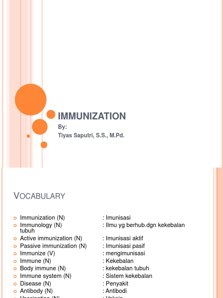 Understanding Immunization Types and Benefits | PDF