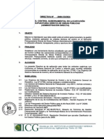 25 ProyDirect Regula El Control Gubernamental de Obras Publicas