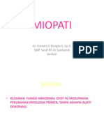 Miopati (Dr. Usman G Rangkuti - SP.S)