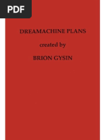 Dreamachine Plans - Brion Gysin