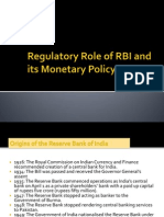 Role of RBI