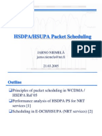 HSDPA/HSUPA Packet Scheduling: Jarno Niemelä Jarno - Niemela@tut - Fi 21.03.2005