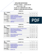 Mca 2009 Syllabus