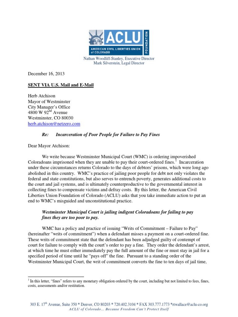 How to write a contempt of court letter picture