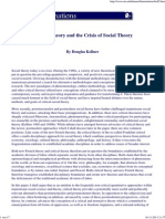 Critical Theory and The Crisis of Social Theory