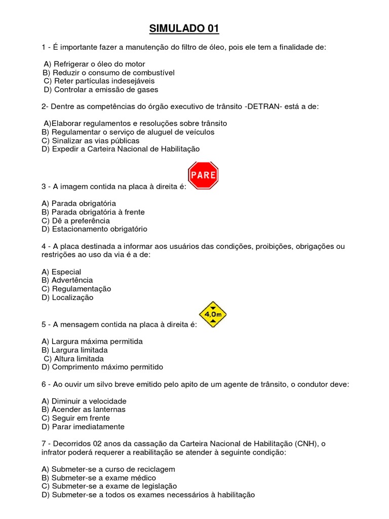 Apostila AutoEscola (Pronto) PDF Tráfego Carteira de Motorista