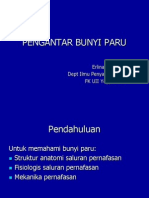 Pengantar Bunyi Paru