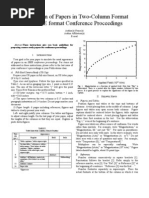 Ieee Paper Format | PDF | Bracket | Note (Typography)