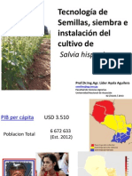 1 Semillas Siembra e Instalación Del Cultivo de Chía. Prof - DR - .Líder Ayala Aguilera