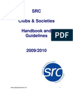 GUSRC Clubs & Socs | Handbook and Guidelines | 09/10