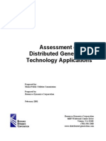 Assessment of Distributed Generation Technology Applications; Www.distributed-generation.comlibraryMaine