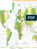 Standard Time Zones of The World