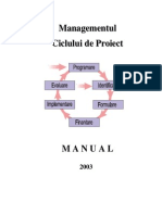 Manual_Managementul Ciclului de Proiect